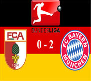 Аугсбург - Бавария (0:2) (08.12.2012) Видео Обзор