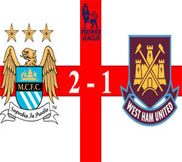 Манчестер Сити - Вест Хэм (2:1) (27.04.2013) Видео Обзор