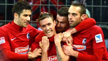 «Фрайбург» подбирается к месту в Лиги чемпионов