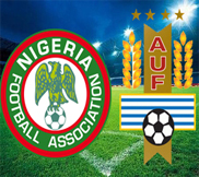 Нигерия - Уругвай (1:2) (21.06.2013) Видео Обзор