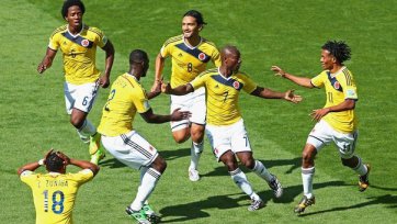 Колумбия начинает с крупной победы