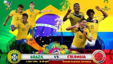 Анонс. Бразилия – Колумбия. Преодолеет ли команда Сколари колумбийский барьер?