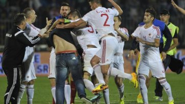 УЕФА вынесла вердикт в отношении сборных Сербии и Албании