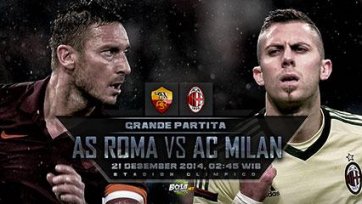 Анонс. «Рома» - «Милан» - смогут ли римляне продлить беспроигрышную серию?