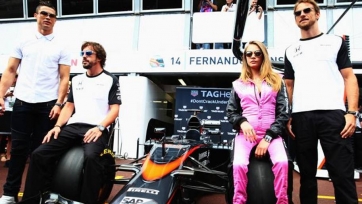 Криштиану Роналду посетил Гран-при Ф-1 в качестве представителя TAG-Heuer