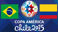 Бразилия – Колумбия (0:1) (18.06.2015) Обзор Матча