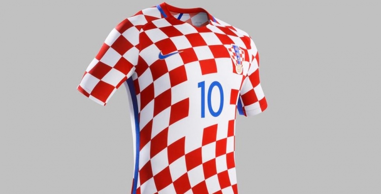 Представлена форма, в которой сборная Хорватии будет играть на Евро-2016