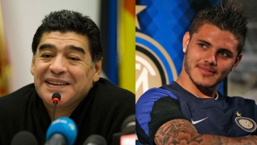 Диего Марадона и Мауро Икарди обменялись колкостями