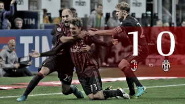 «Милан» добыл первую за четыре года победу над «Ювентусом»