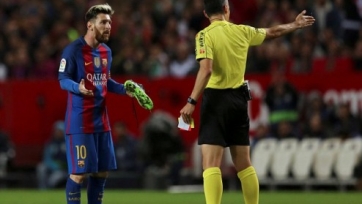 Апелляция «Барселоны» по поводу второй жёлтой карточки Месси отклонена