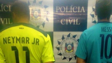 В Бразилии арестовали «Месси и Неймара»