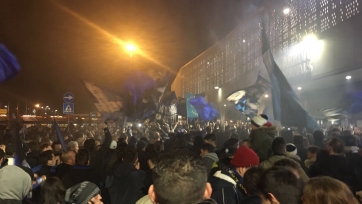 Свыше 3 тысяч болельщиков встретили «Аталанту» в аэропорту после победы над «Наполи»