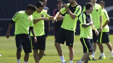 Игроки «Барселоны» устроили овацию Пике