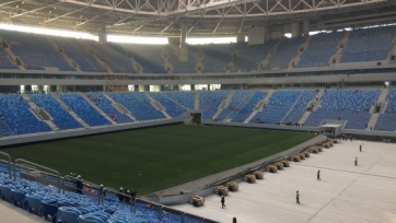 Выкатное поле на новом стадионе в Санкт-Петербурге на данный момент выкатить невозможно