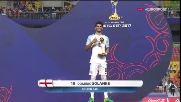 Доминик Соланке - лучший игрок молодёжного Чемпионата мира