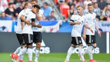 Молодежная сборная Германии уверенно расправилась с чехами