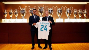Официально: «Реал» представил новичка Даниэля Себальоса (видео)