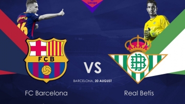 «Барселона» - «Бетис», прямая онлайн-трансляция. Стартовые составы команд
