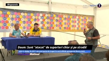На пресс-конференцию тренера сборной Румынии журналист пришел с удочкой (видео)
