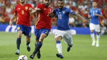 В Италии раскритиковали Инсинье, сыгравшего с Испанией под 10-м номером