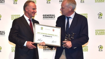 ECA наградила «Монако» за выдающиеся спортивные достижения в прошлом сезоне
