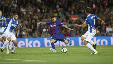 «Барселона» разгромила «Эспаньол» благодаря хет-трику Лионеля Месси