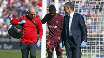 «Барселона» сделала официальное заявление относительно травмы Дембеле