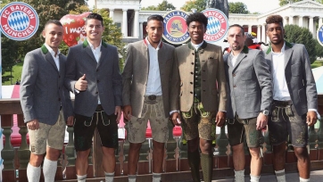 Футболисты «Баварии» посетили Октоберфест