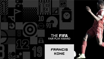 Франсис Коне стал обладателем награды ФИФА за фэйр-плей