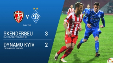Киевское «Динамо» проиграло в Албании, «Партизан» вышел в плей-офф