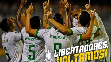 «Шапекоэнсе» пробился в Кубок Либертадорес
