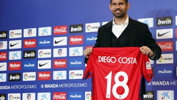 Коста прокомментировал свое возвращение в «Атлетико»