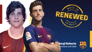 Официально: Серхи Роберто продлил контракт с «Барселоной»