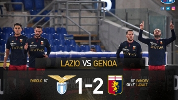 «Дженоа» вырвал победу в матче с «Лацио»