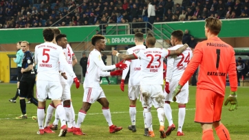 «Бавария» вышла в 1/2 финала Кубка Германии