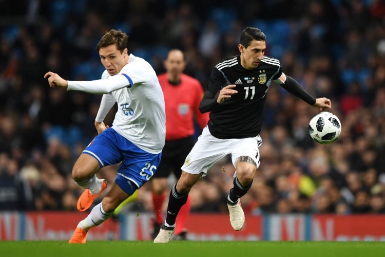 Аргентина отправила два безответных мяча в ворота итальянцев