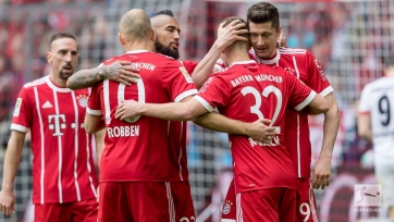 «Бавария» ожидаемо разгромила «Гамбург» и другие результаты матчей немецкого тура