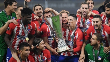 «Атлетико» разгромил «Марсель» и выиграл Лигу Европы