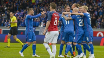 Исландцы пропустили три мяча от сборной Норвегии