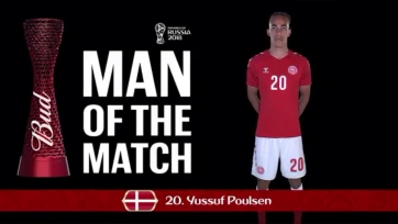 Поульсен – лучший игрок матча Перу – Дания