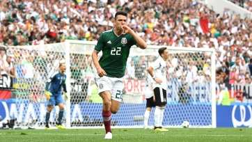 Лосано – лучший игрок матча Германия – Мексика