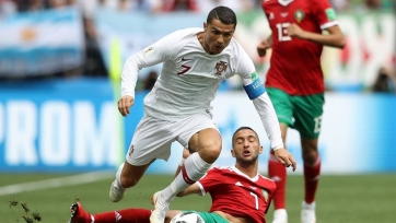 Роналду – лучший игрок матча Португалия – Марокко