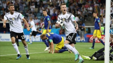 Ройс – лучший игрок матча Германия – Швеция
