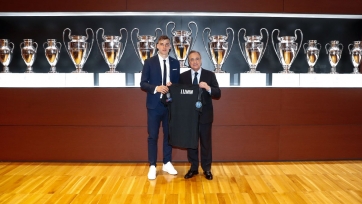 Официально: мадридский «Реал» презентовал новичка из Украины