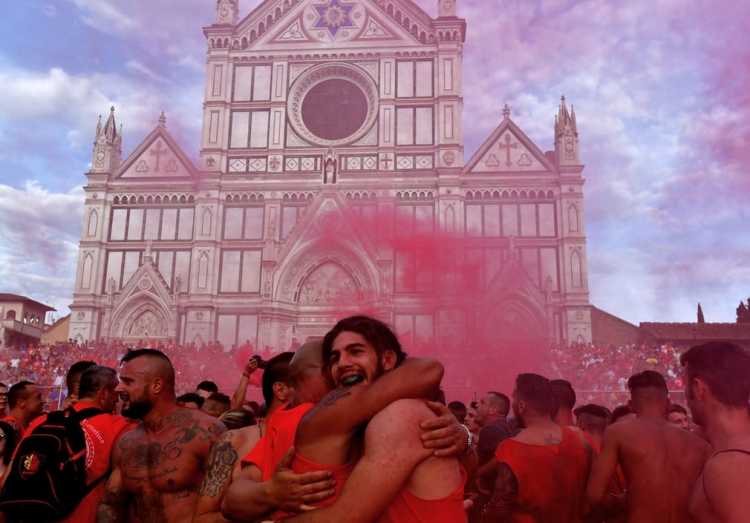 Флорентийский футбол – самый брутальный спорт в мире. Жестче, чем MMA (история+фото)