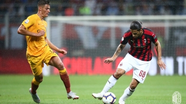 «Милан» вырвал победу в матче с «Ромой»