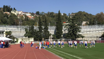 Сборная России тренируется в полном составе перед матчем с Турцией