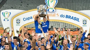 «Крузейро» второй раз подряд выиграл Кубок Бразилии