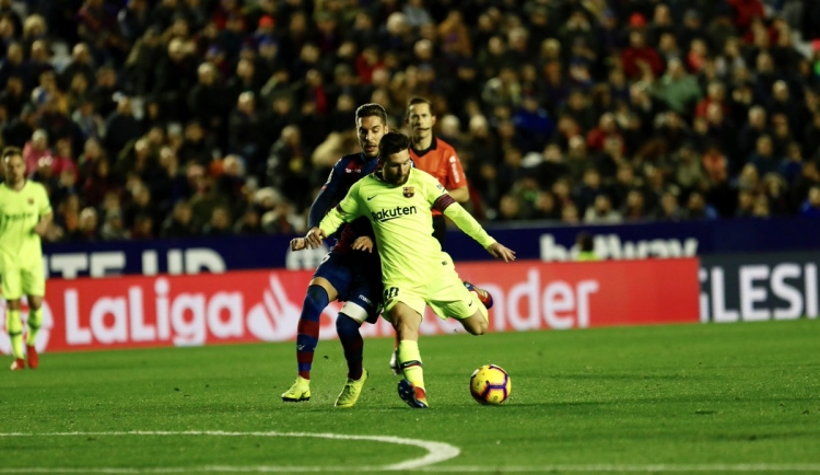 «Леванте» – «Барселона» - 0:5. Текстовая трансляция матча