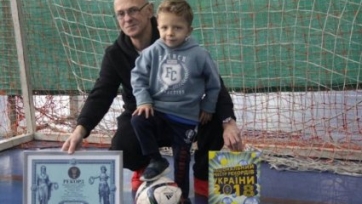 5-летний украинец попал в Книгу рекордов Гиннеса как самый низкий вратарь